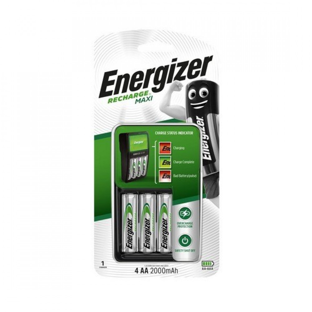 Energizer CHVCM4 MAXI Charger And Battery 4AA 2000mAh Your Online Shop