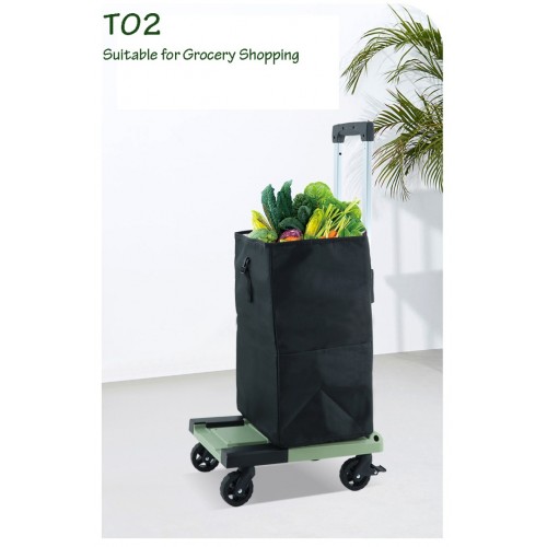 Handy Portable Foldable Platform Trolley – Heavy-Duty Transport Cart (Up to 150kg Weight Capacity, Easy to Store and Transport)