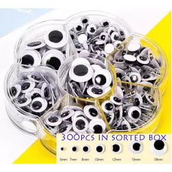 DIY Peel & Stick Craft Googly Eyes