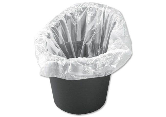 White Heavy Duty Pedal Bin Liners 10L (1000 Box)