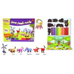 Kiddy Plasticine Clay ST500-24-+7B(L)