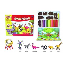 Kiddy Plasticine Clay ST500-24-+7B(S)