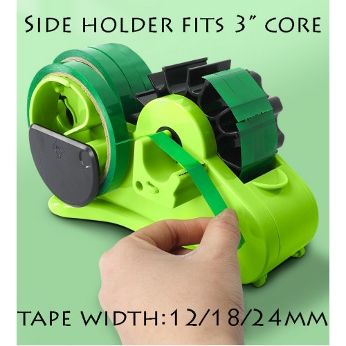 3-in-1 Multi-Purpose Pre-Cut Tape Cutter Table Tape Dispenser